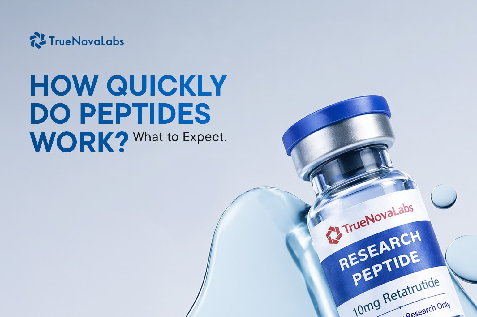 How Quickly Do Peptides Work? What to Expect