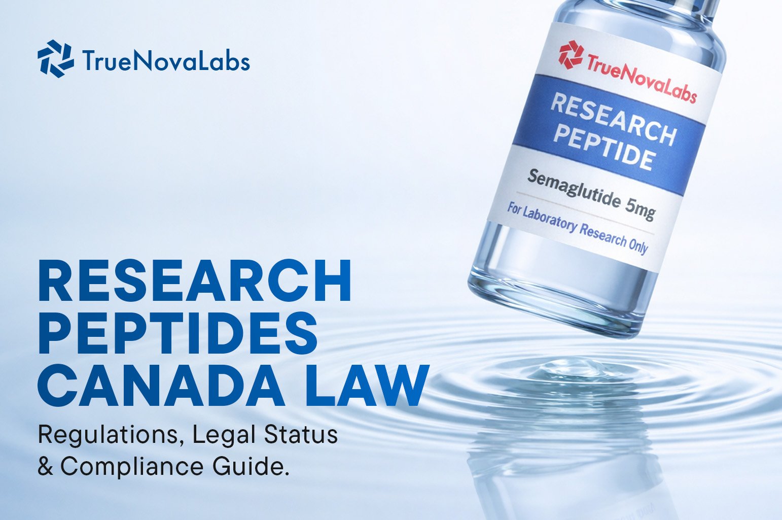 Research Peptides Canada Law: Regulations, Legal Status & Compliance Guide