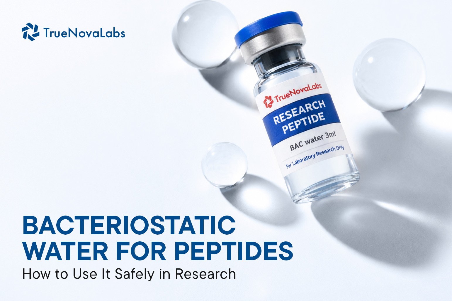 Bacteriostatic Water for Peptides: How to Use It Safely in Research