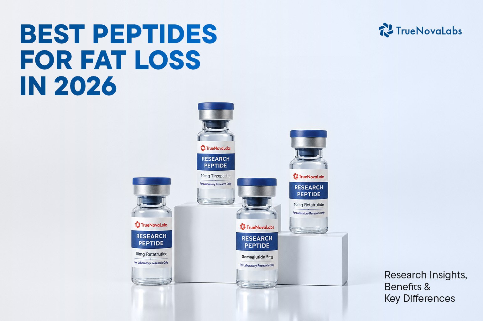 Best Peptides for Fat Loss in 2026: Research Insights, Benefits & Key Differences