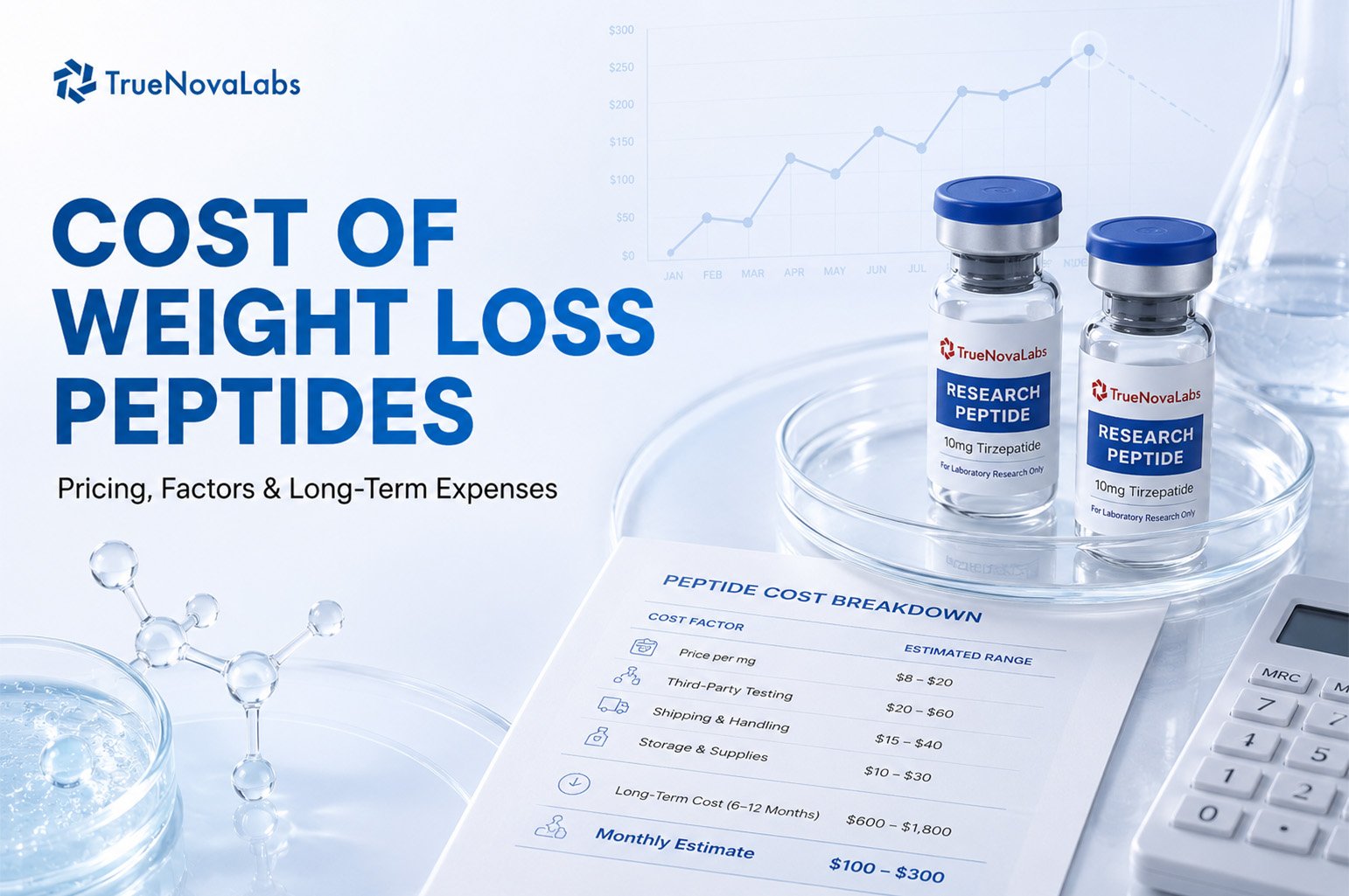 Cost of Weight Loss Peptides: Pricing, Factors & Long-Term Expenses