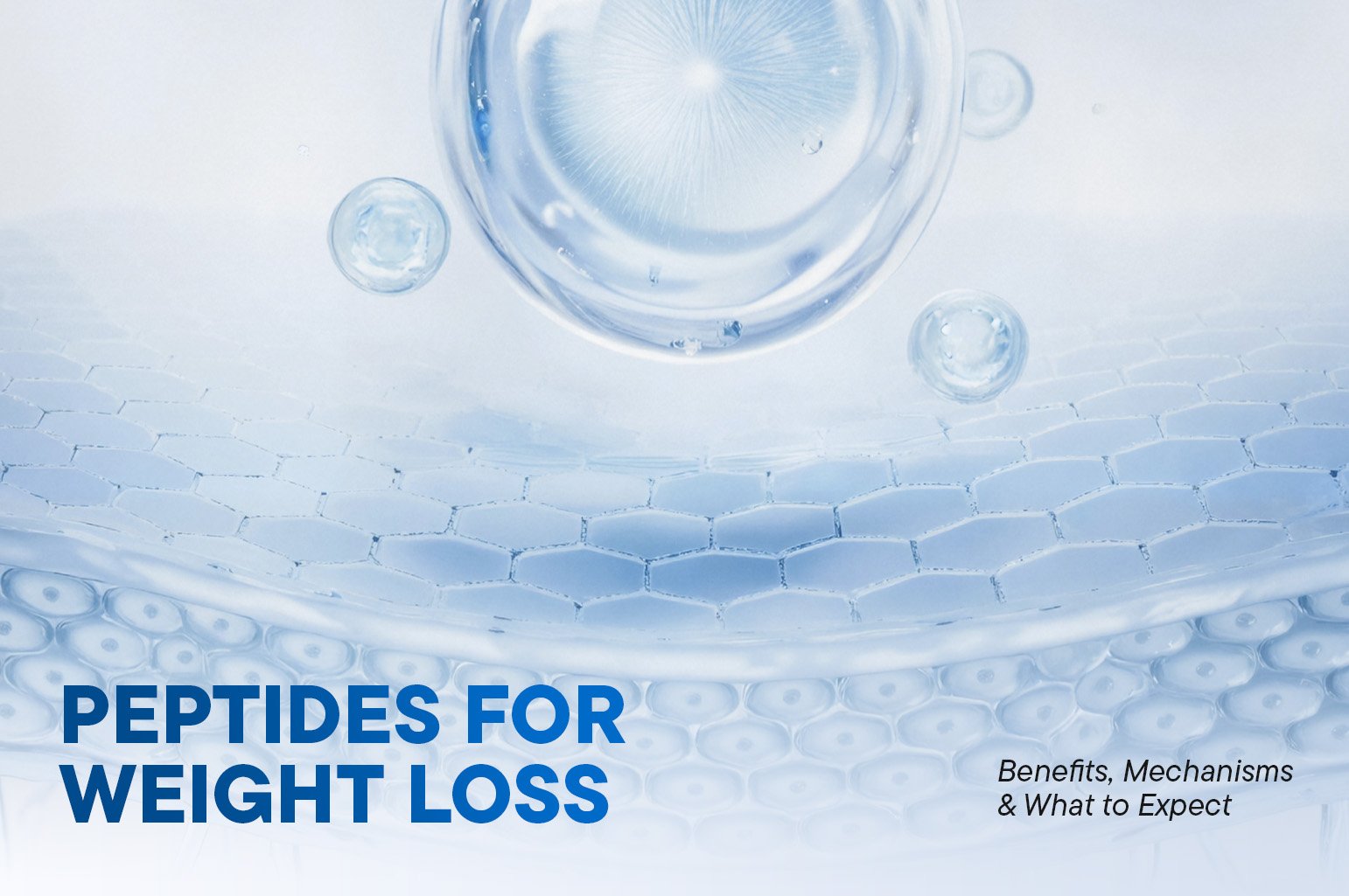Peptides for Weight Loss: Benefits, Mechanisms & What to Expect