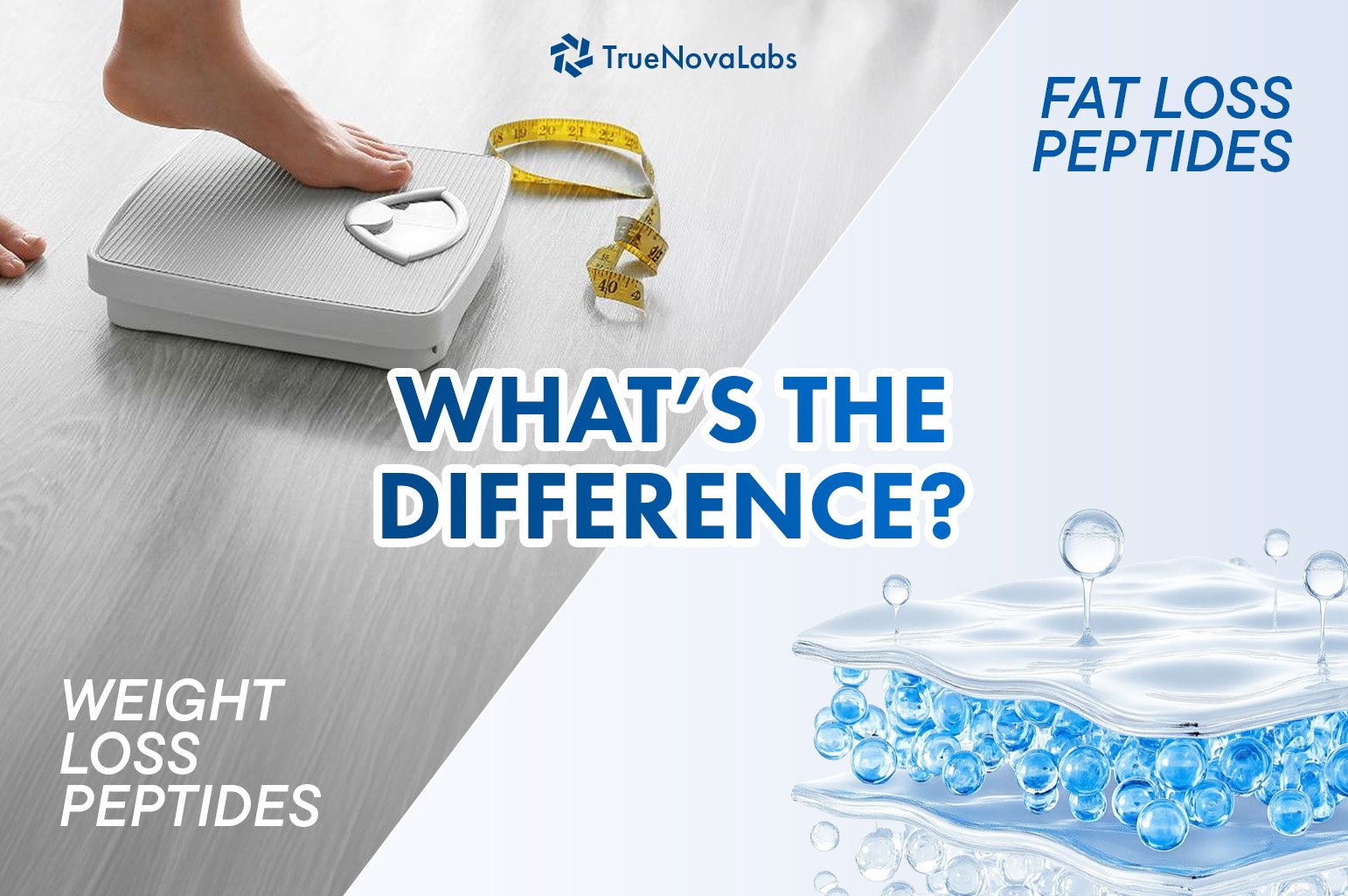 Weight Loss Peptides vs Fat Loss Peptides: What’s the Difference?